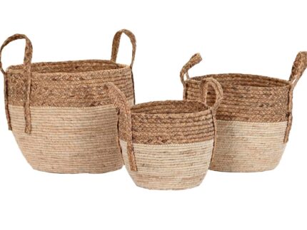 Cesto fibra natural M