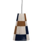 Lámpara techo Rayas cuerda