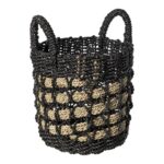 Cesto lavanderia Kawong Black