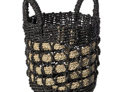 Cesto lavanderia Kawong Black