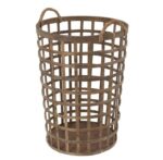 Cesto natural bambú