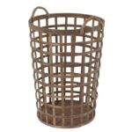 Cesto natural bambú