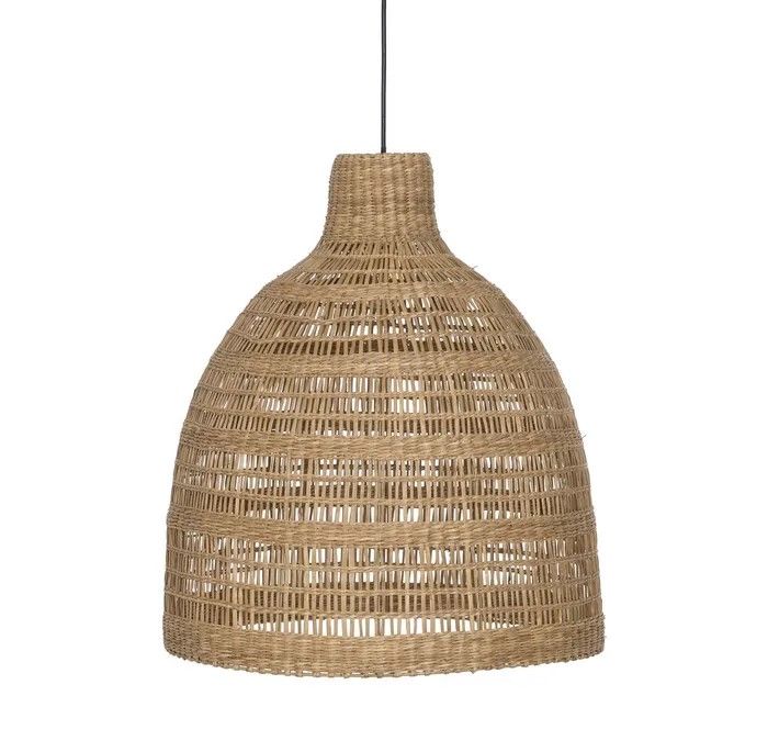 ddc6ee6f-dff9-4123-9fc8-cb1ca7d4cf53.jpg Lámpara techo fibra natural - Imagen 1