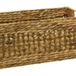 Cesto de Agua de Jacinto 49x31x22cm