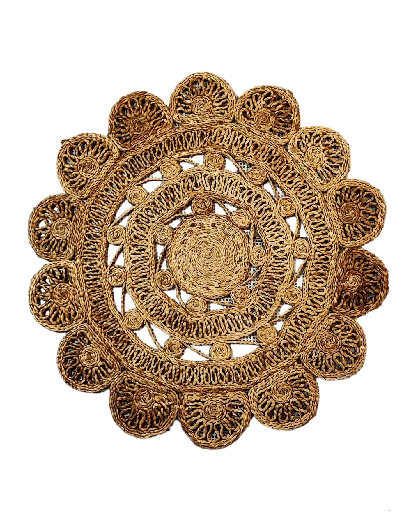 0a1f725c-295c-4117-86fe-8790e73c998c.jpg Alfombra yute 0,90x0,90 M - Imagen 1