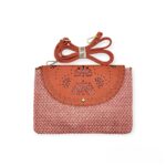 Cartera Troquelad Naranj