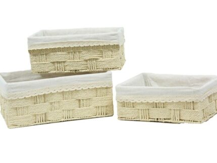 Cesta Tela Variada 32x24x12cm