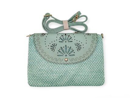 Cartera Troquelad Verd