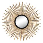 Espejo rattan