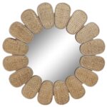 Espejo rattan 80,5x2x80.5