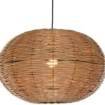 Lampara rattan 48x48x31