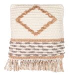 Cojin tejido a mano 45x12x45cm