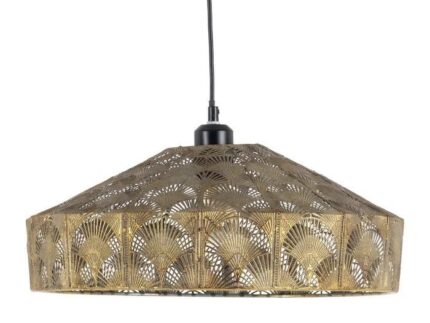 Lámpara techo Oro metal