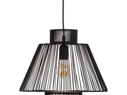 Lámpara techo Negro hierro