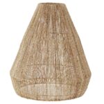 Lampara  de yute con Estructura