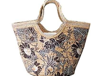 Bolso de yute Filo Plata