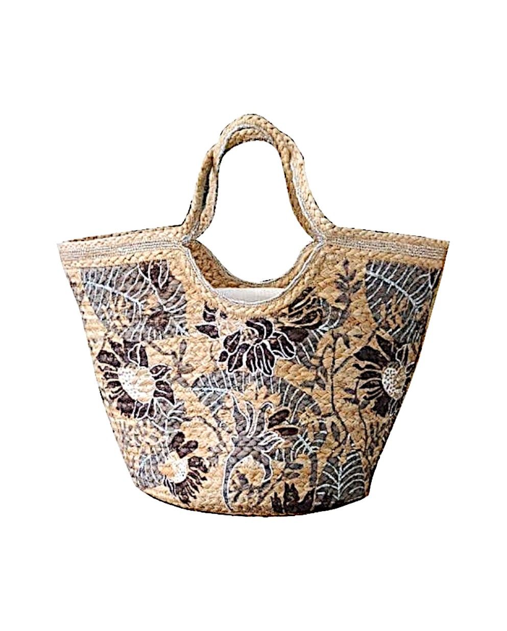 Bolso de yute Filo Plata