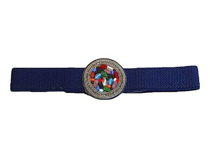 Cinturon Azul Piedras