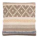 Cojin tejido a mano 45x12x45cm