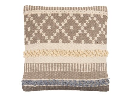 Cojin tejido a mano 45x12x45cm