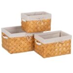 Cesta natural tejido-madera