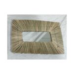 Espejo esparto rectangular P