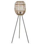 Lampara de Pie rattan