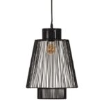 Lámpara techo Negro hierro