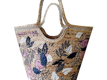 Bolso yute Floral
