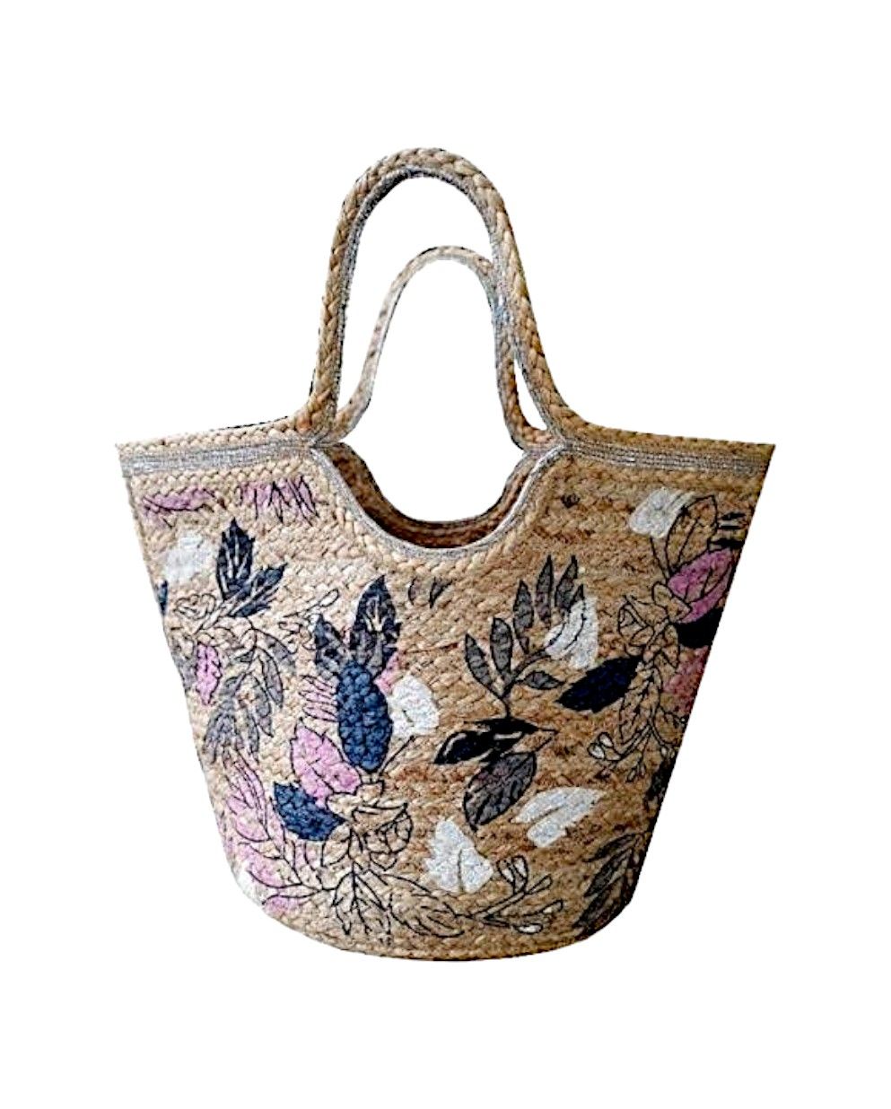 Bolso yute Floral