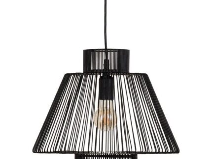 Lámpara techo Negro hierro