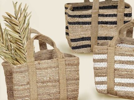 Cesta Dunas Rayas 45x32x25