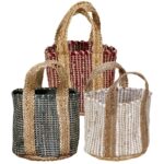Bolso yute y algodón 