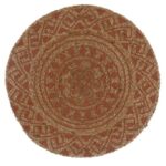 Salvamantel 38cm impreso Terracota