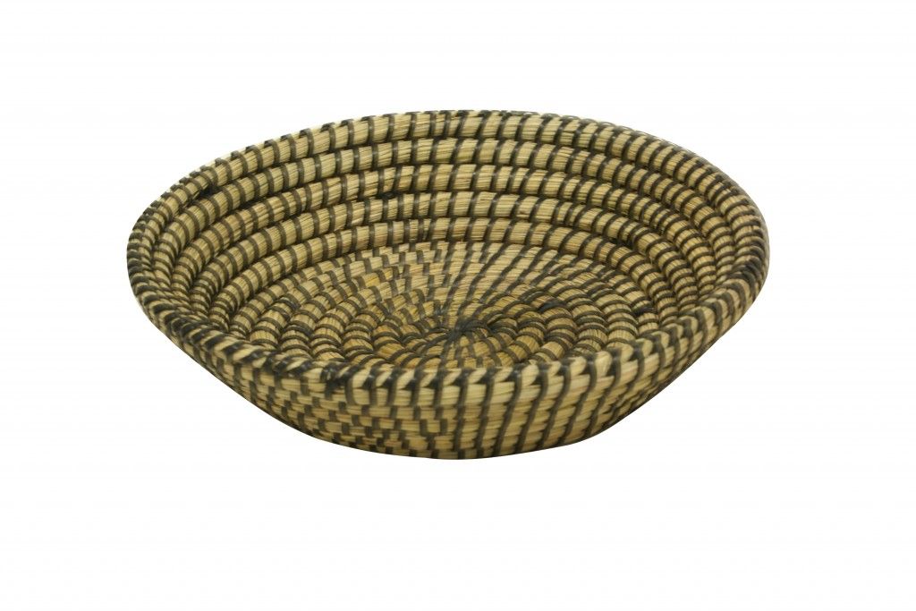 Bandeja Yute Natural Y Negro