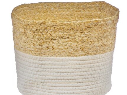 CESTO ALGODON SEAGRASS