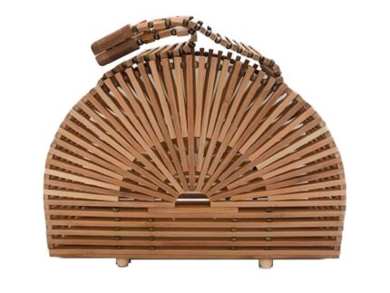 Bolso bambu Semicrcl