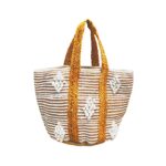 BOLSO JUTE ALGODON BLANCO ASAS NATURAL