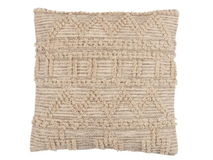 Cojin  tejido a mano 45x12x45cm