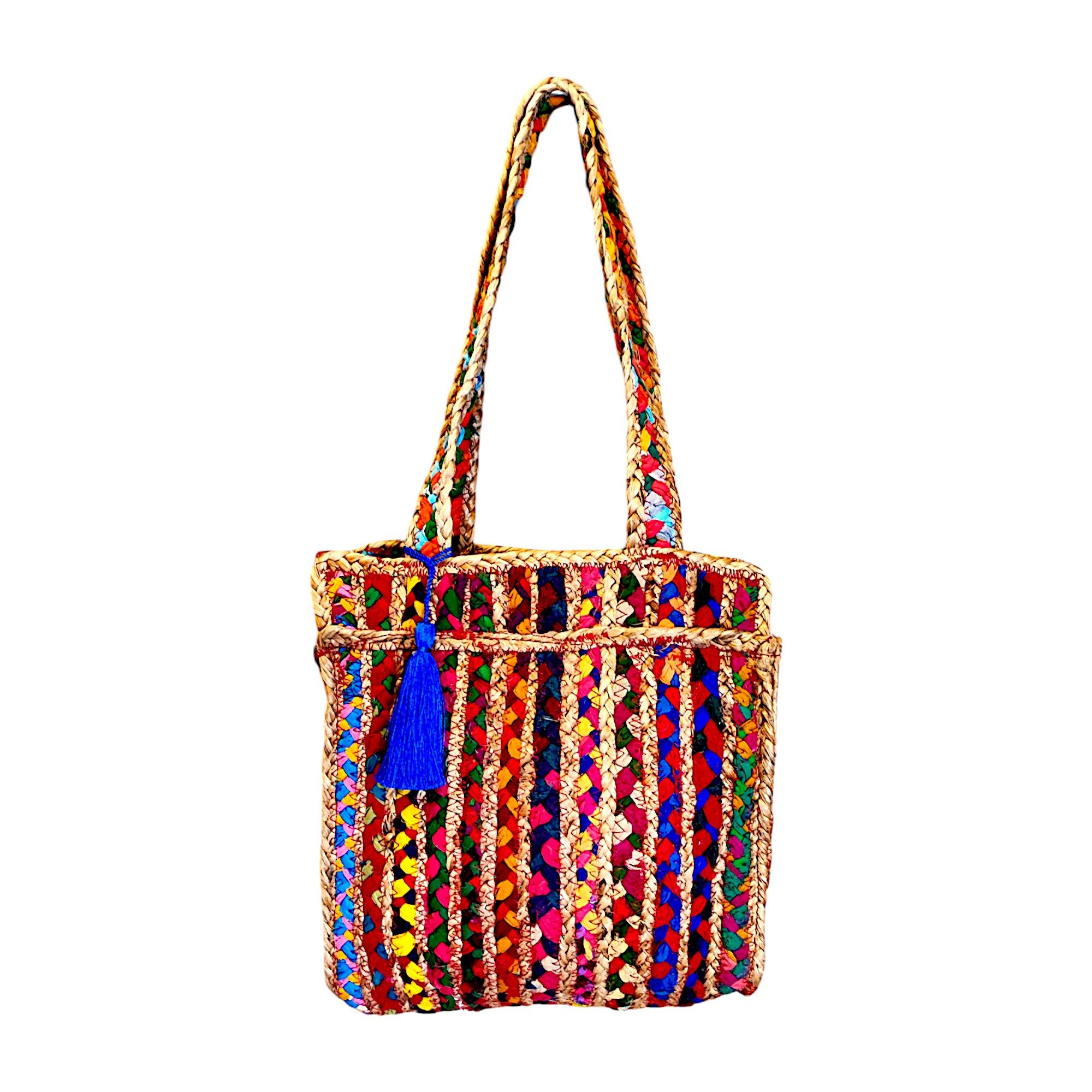 Shopper jute Sari 30x35 Cm