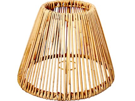 Pantalla Rafia Natural Ø22 Cm