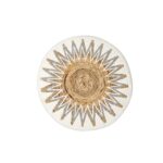 Decoracion pared macrame yfibra natural Blanco