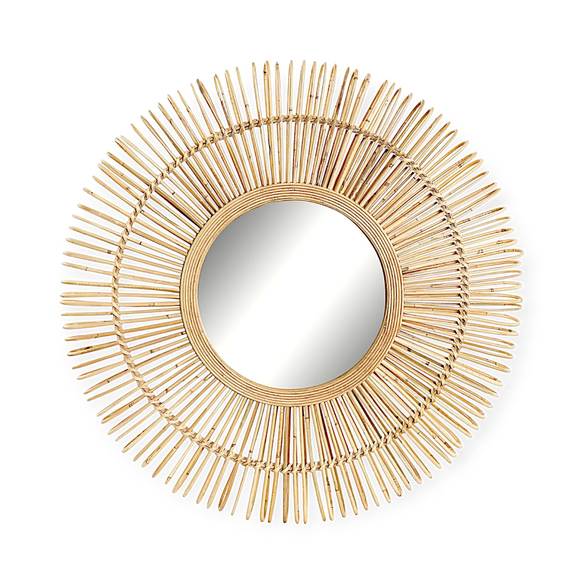 Espejo rattan
