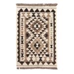 Alfombra Kilim Maimana Gris 0,59x0,90 M