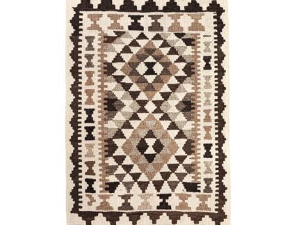 Alfombra Kilim Maimana Gris 0,59x0,90 M