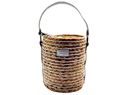 Bolso Cilndr Anea Plata