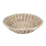 Bandeja fibras naturales Blanco Ø33