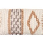 Cojin  tejido a mano 50x16x30cm