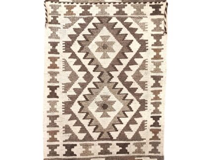 Alfombra Kilim Maimana Gris 0,61x0,88 M