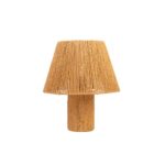 Lampara sobremesa natural 22x22x36cm